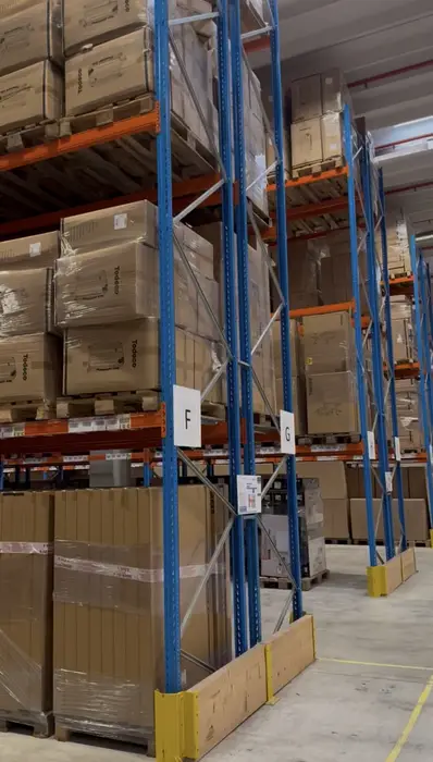 Warehouse racking